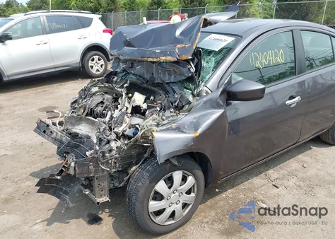 2015 Nissan Versa 1.6 Sv из США, поврежденный, VIN 3N1CN7AP4FL803301